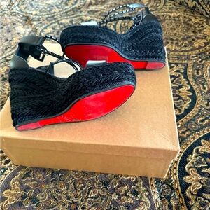 Christian Louboutin Women’s Wedge Sandals